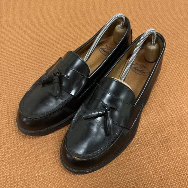 호킨스 블랙 정장구두 테슬로퍼 250 G07632