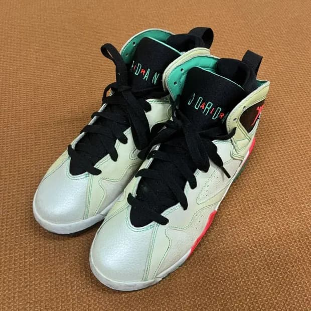 나이키 조던 7 레트로 30th 베르데 스니커즈 240 G07655