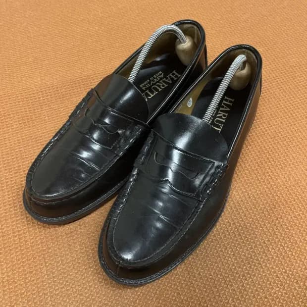 하루타 남성 정장구두 페니 로퍼 25.5 G07855