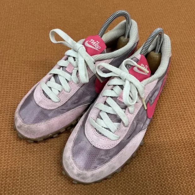 나이키 와플레이서 핑크 스니커즈 운동화 230 G07850