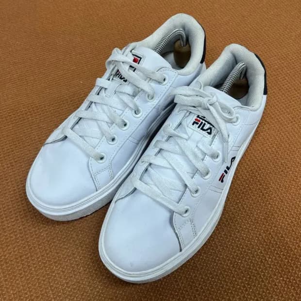 필라 코트 플럼피 스니커즈 운동화 260 G07894