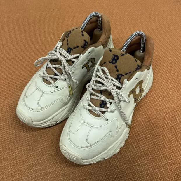 MLB 빅볼청키 다이아 모노그램 B 운동화 235 G07953