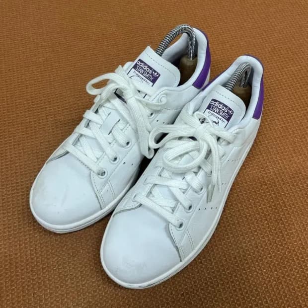 아디다스 스탠스미스 퍼플 스니커즈 운동화 230 G07958