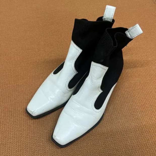 자라 ZARA 빈티지 앵글 부츠 40 G08118