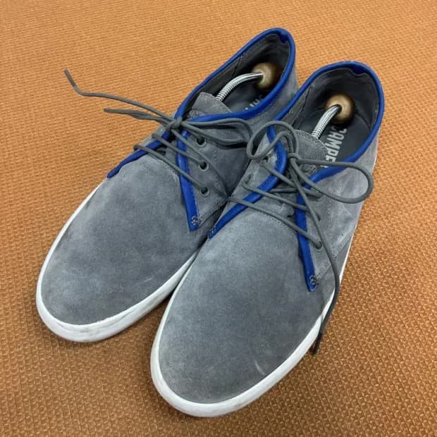 캠퍼 스웨이드 스니커즈 운동화 44 G08108