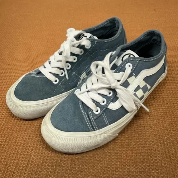 반스 체커보드 스니커즈 운동화 235 G08274