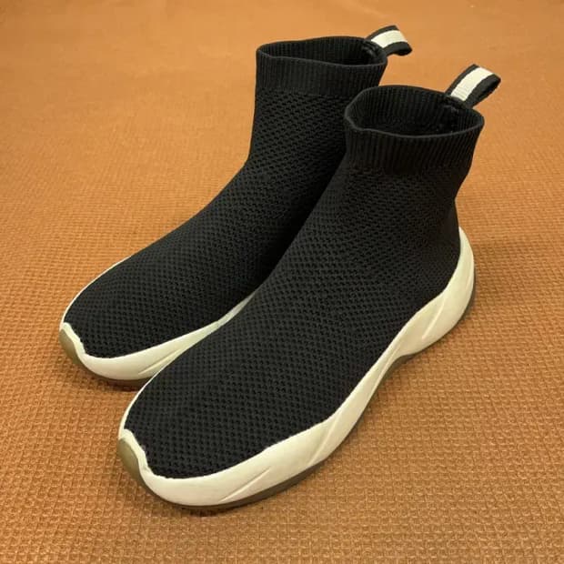 자라 ZARA 엘라스틱 패브릭 삭스 스니커즈 235 G08279