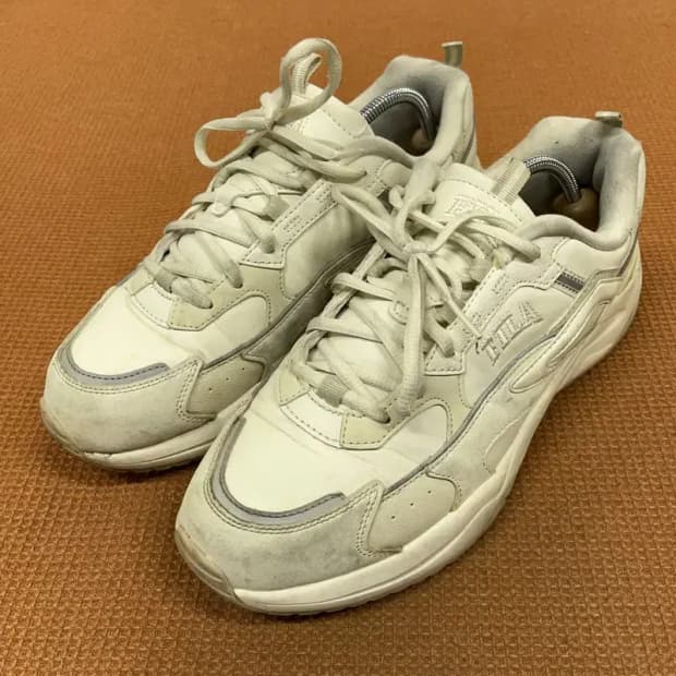 휠라 레이플라이드 스니커즈 운동화 UK8 G08493