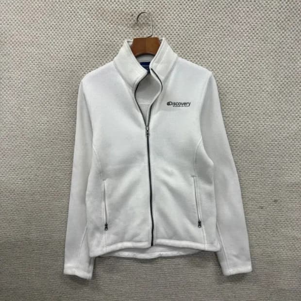 디스커버리 자수로고 약기모 집업 자켓 95 M08468