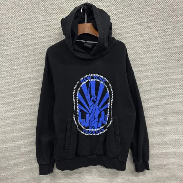 MLB 센터프린팅 캐주얼 후드티 XS M08793