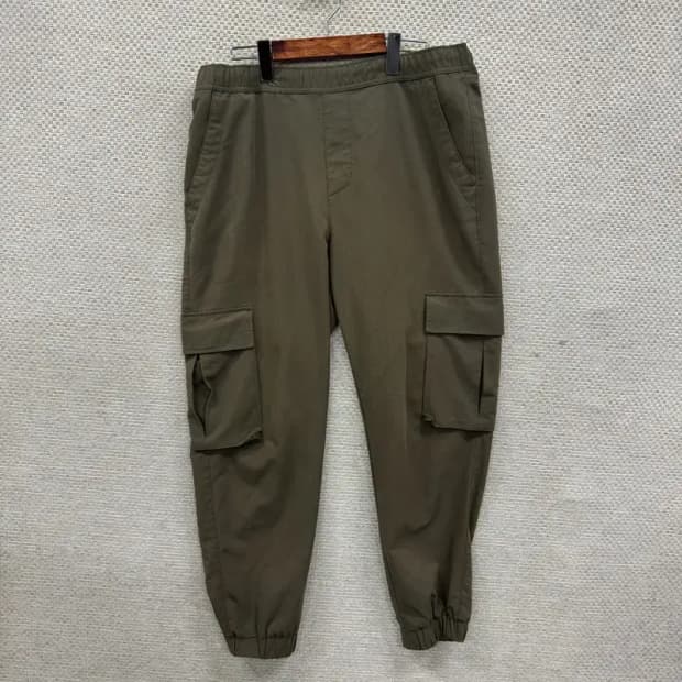 후아유 카키 카고 조거팬츠 바지 XL M09088