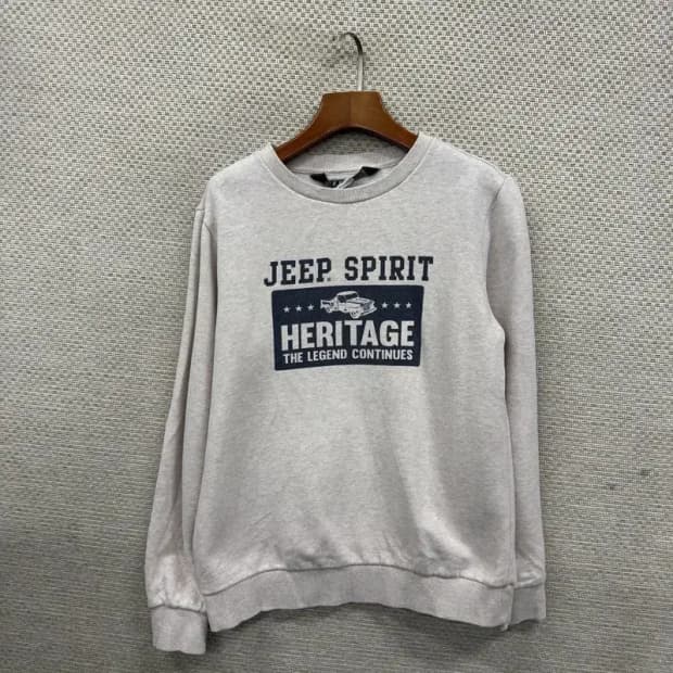 JEEP 지프 약기모 프린팅로고 맨투맨 M M09192