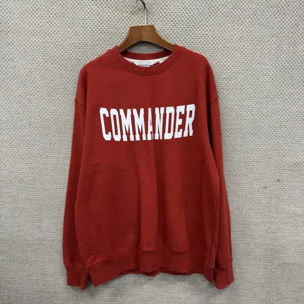 유니폼 브릿지 센터프린팅 캐주얼 맨투맨 L M09202