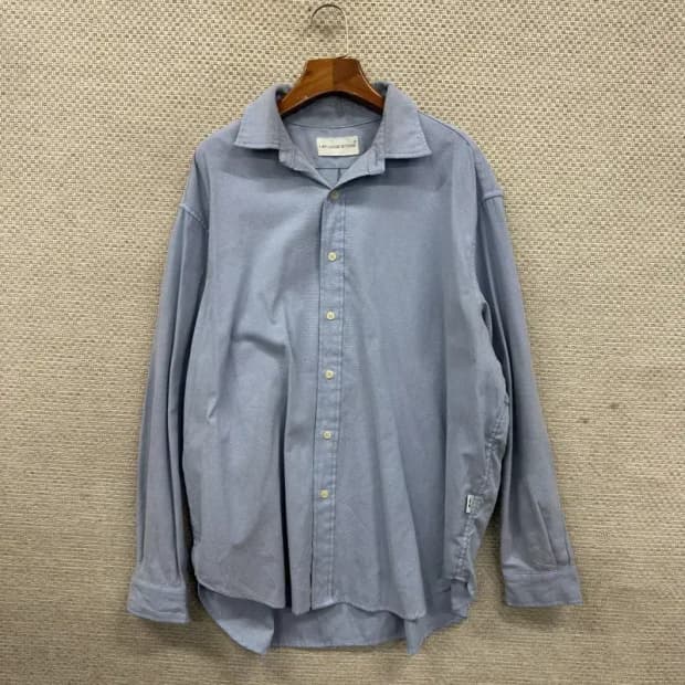 라퍼지스토어 캐주얼 무지 오버핏 셔츠 110 M09433