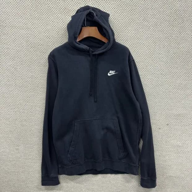 나이키 캐주얼 자수로고 오버핏 후드티 M M09441