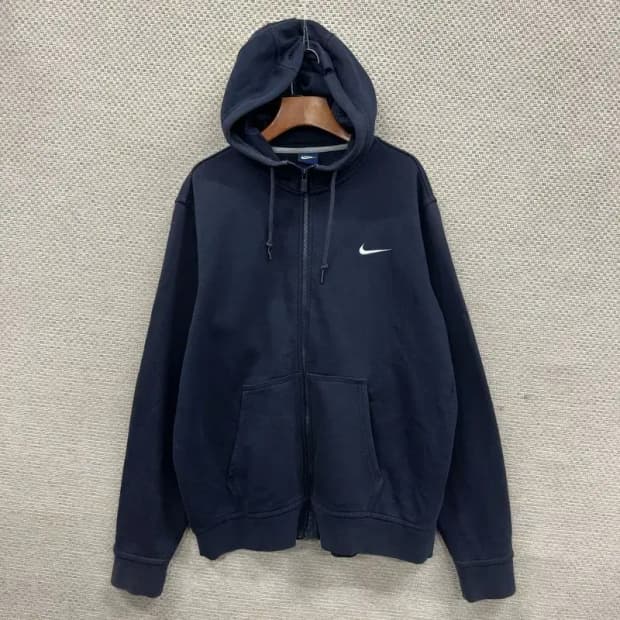 나이키 자수로고 약기모 캐주얼 후드집업 XXL M09447