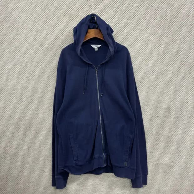 캘빈클라인 무지 캐주얼 후드집업 XL M09563