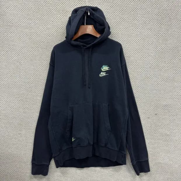 나이키 자수로고 트리플 스우시 캐주얼 후드티 XXL M09564