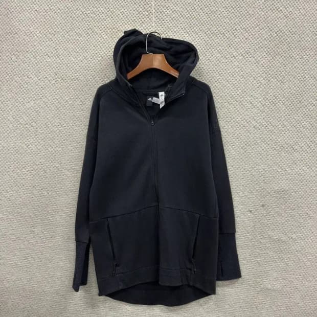 아디다스 캐주얼 무지 후드집업 90 M09668