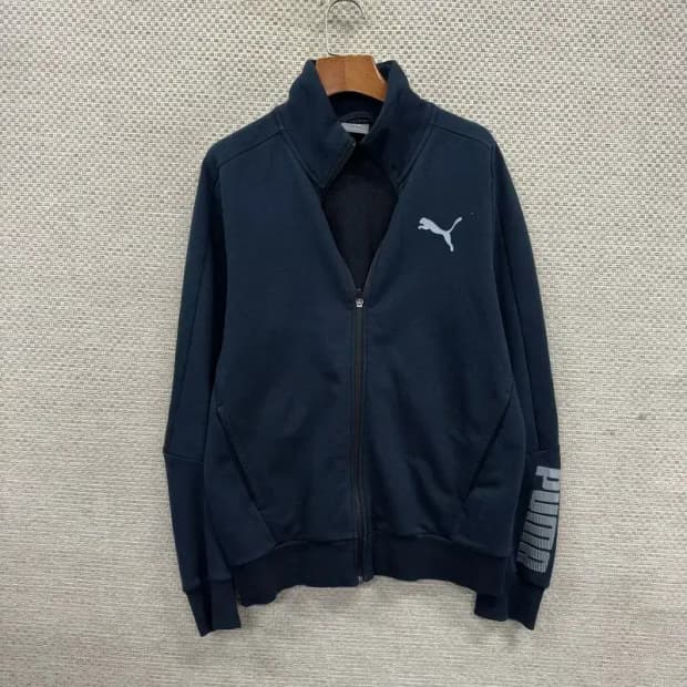 푸마 프린팅로고 캐주얼 트랙탑 져지 집업 100 M09670