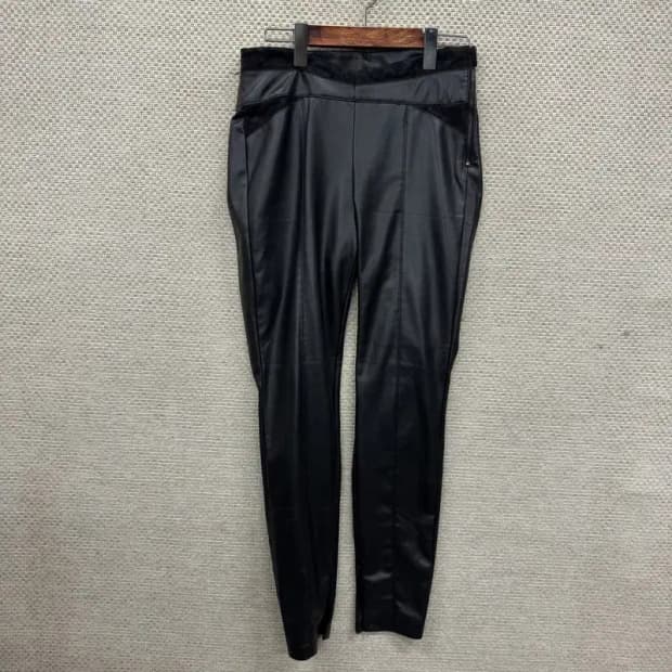 자라 ZARA 블랙 가죽 바지 M M09689