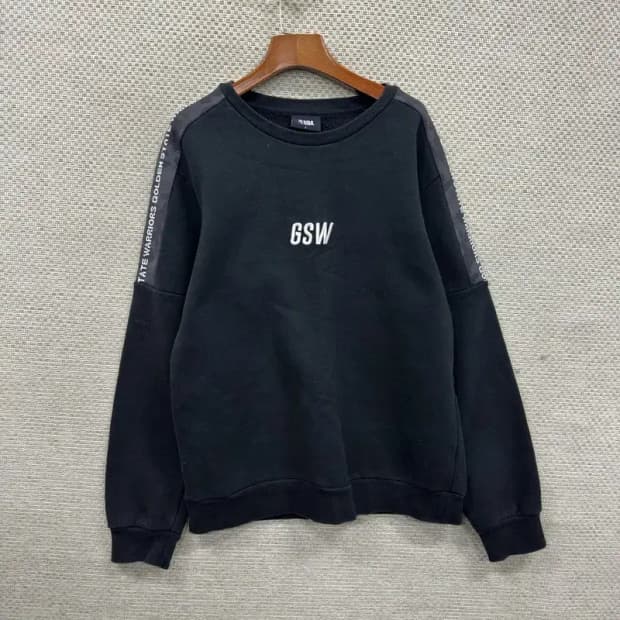 NBA 센터자수 약기모 캐주얼 맨투맨 L M09673