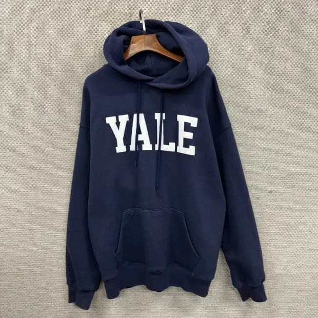 예일 프린팅로고 캐주얼 후드티 M M08941