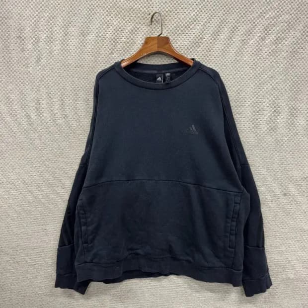 아디다스 백프린팅 캐주얼 맨투맨 2XL M08951