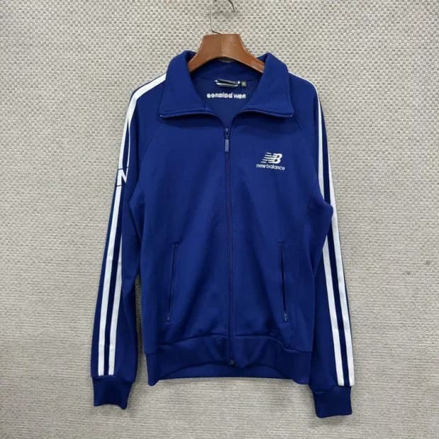 뉴발란스  자수로고 사이드라인 트랙탑 져지 집업 M M09796