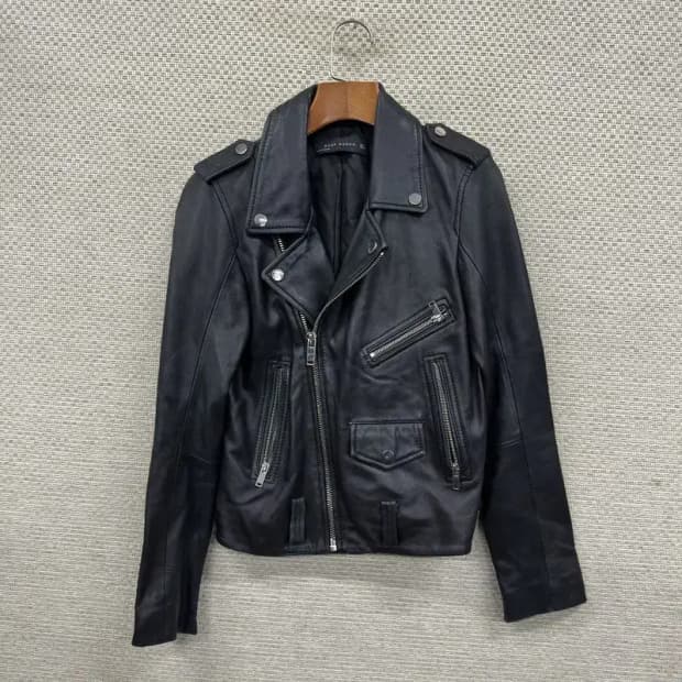 자라 ZARA 여성 가죽자켓 라이더 자켓 S M09799