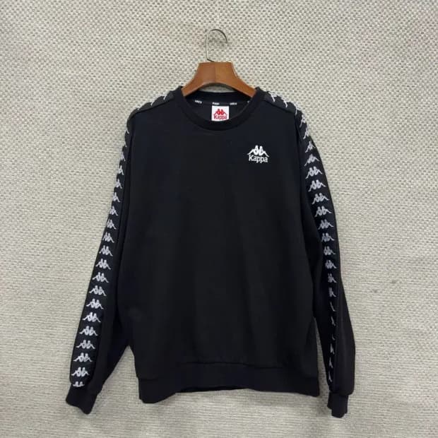 카파 올드스쿨 사이드라인 오버핏 맨투맨 S M09795