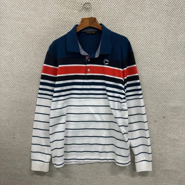 루이까스텔 골프 사이드로고 긴팔카라티 105 M10405