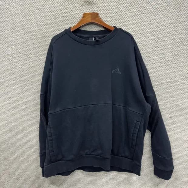 아디다스 캐주얼 사이드로고 약기모 스웻셔츠 맨투맨 2XL M10408
