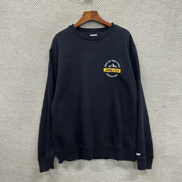 지프 JEEP 캐주얼 사이드로고 스웻셔츠 맨투맨 XL M10274
