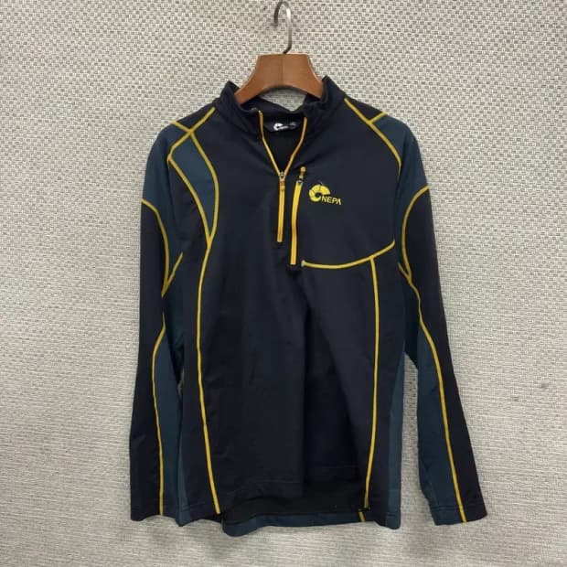 네파 아웃도어 사이드로고 반집업 긴팔티 95 M10509