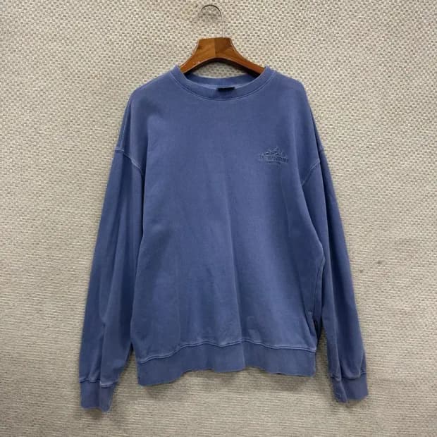 후아유 캐주얼 피그먼트 스웻셔츠 맨투맨 M M10518