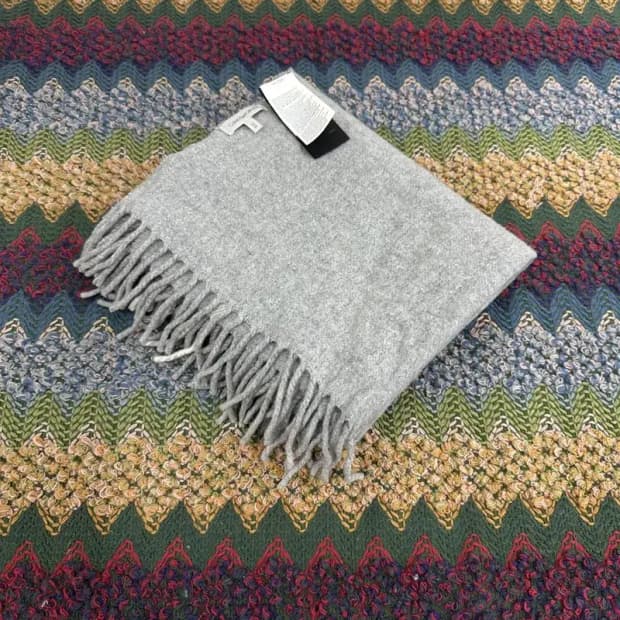 캘빈클라인 캐주얼 울 캐시미어 머플러 목도리 M10534