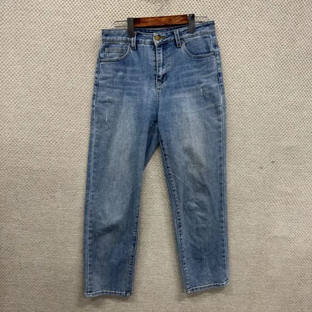 게스 캐주얼 로고 데님 청바지 27인치 M10291