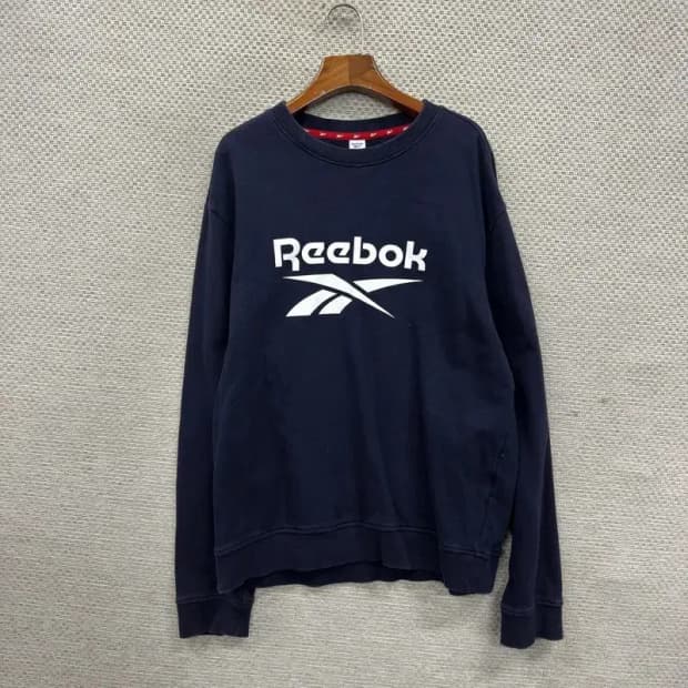 리복 캐주얼 빅로고 스웻셔츠 맨투맨 2XL M10628