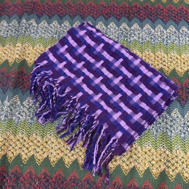 빈티지 케이블 머플러 목도리 M11128