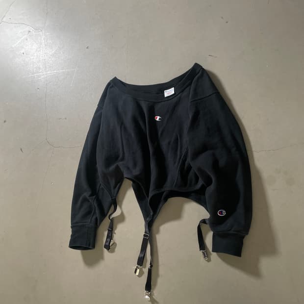  BEAMS × Champion  Reverse Weave Garter 