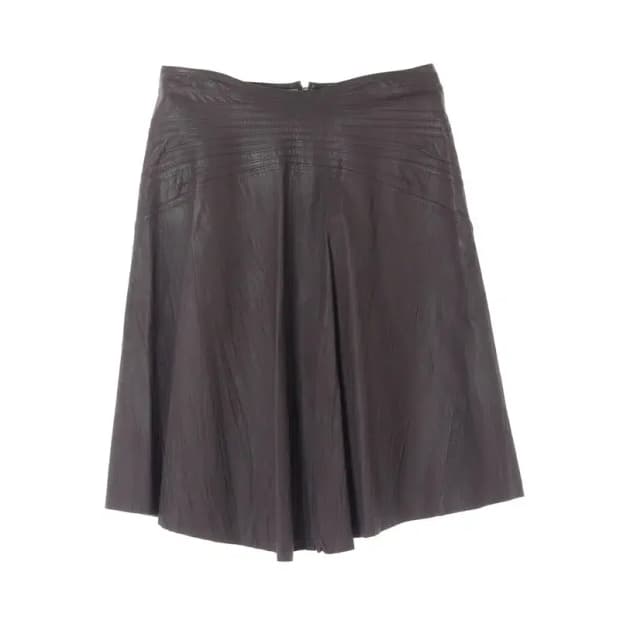 JIL SANDER 질샌더 가죽 스커트 M