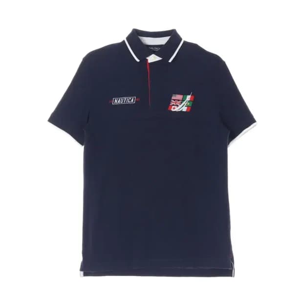 NAUTICA 노티카 백로고 멀티로고 카라티 S