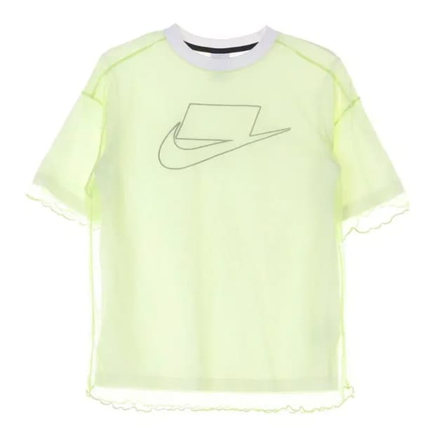 NIKE 나이키 시스루 이중 형광 반팔 티 S