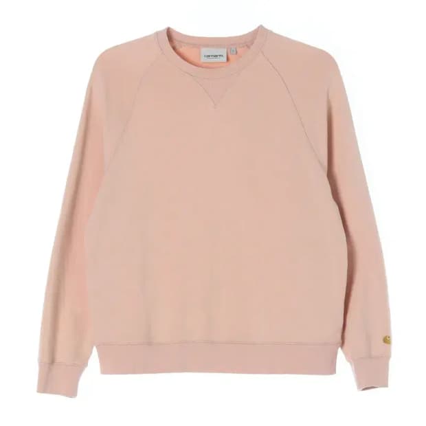 CARHARTT 칼하트 왼쪽팔 로고 맨투맨 S