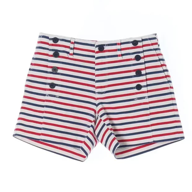 TOMMY HILFIGER 타미힐피거 단추디테일 반바지 0