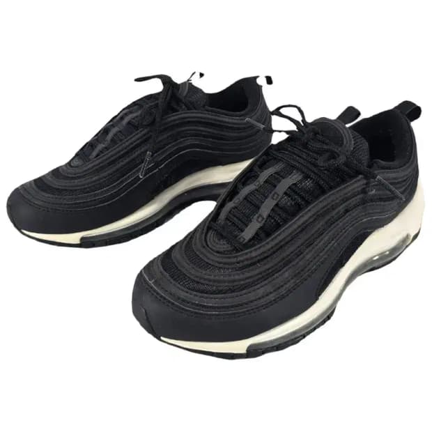 NIKE 나이키 에어맥스97 블랙화이트 운동화 235