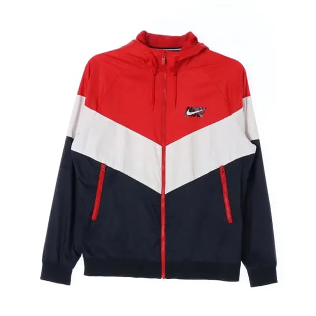 NIKE 나이키 멀티로고 윈드러너 바람막이 L