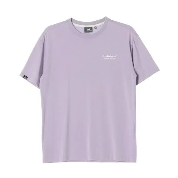 NEW BALANCE 뉴발란스 등 프린팅 반팔 티 M