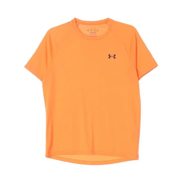 UNDER ARMOUR 언더아머 주황색 반팔 티 L